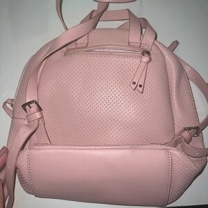 Pink mini backpack